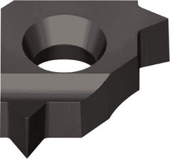 Vargus - 5LKIR Internal Right Hand 27 NPT Laydown Threading Insert - Grade VTX, TiAlN Coated Carbide, 5mm Inscribed Circle - Americas Industrial Supply