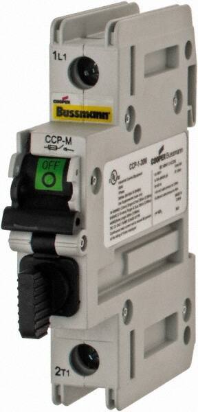 Cooper Bussmann - 1 Phase, 240VAC, 1 Pole, Open Fused Cam & Disconnect Switch - 1 Wire - Americas Industrial Supply