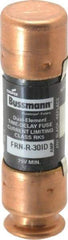 Cooper Bussmann - 125 VDC, 250 VAC, 30 Amp, Time Delay General Purpose Fuse - Fuse Holder Mount, 50.8mm OAL, 20 at DC, 200 (RMS) kA Rating, 14.3mm Diam - Americas Industrial Supply