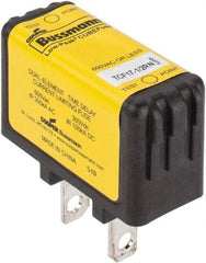 Cooper Bussmann - 300 VDC & 600 VAC, 17.5 Amp, Time Delay General Purpose Fuse - Plug-in Mount, 47.75mm OAL, 100 at DC, 200 (CSA RMS), 300 (UL RMS) kA Rating - Americas Industrial Supply