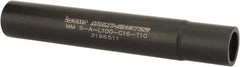 Iscar - Multimaster 16mm 90° Stepped Shank Milling Tip Insert Holder & Shank - 0.598" Neck Diam, T10 Neck Thread, 100mm OAL, Steel MM S-A Tool Holder - Americas Industrial Supply