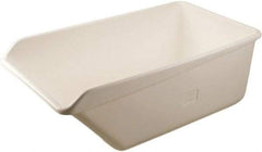 Remco - 800 Lb Load Capacity White Polyethylene Tote Container - Nesting, 32" Long x 54.6" Wide x 21.7" High - Americas Industrial Supply