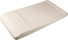 Remco - 56" Long x 32" Wide x 4.3" High White Lid - For Use with Remco - Angle Dump Tub - Americas Industrial Supply