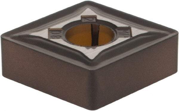 Kennametal - CNMG432 Grade KCP10 Carbide Turning Insert - 80° Diamond, 1/2" Inscr Circle, 3/16" Thick, 1/32" Corner Radius - Americas Industrial Supply