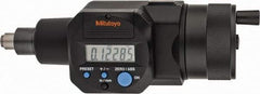 Mitutoyo - 0 to 50.8mm Range, 11mm Spindle Diameter, Flat Spindle Electronic Micrometer Head - 0.00005" Resolution, 0.00015" Accuracy, Data Output - Americas Industrial Supply