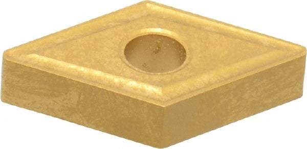 Hertel - DNMG432 R Grade HC335 Carbide Turning Insert - TiC/TiCN/TiN Finish, 55° Diamond, 1/2" Inscr Circle, 3/16" Thick, 1/32" Corner Radius - Americas Industrial Supply