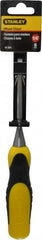 Stanley - 9" OAL x 1/4" Blade Width Wood Chisel - 1/4" Tip, Polypropylene Handle - Americas Industrial Supply