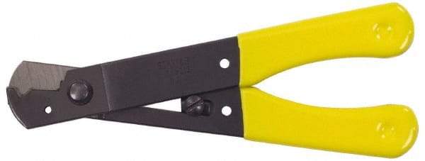 Stanley - 26 to 10 AWG Capacity Wire Stripper - 5-1/8" OAL, Vinyl Coated Handle - Americas Industrial Supply