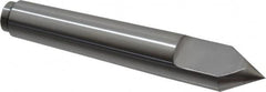 Riten - 1.078" Head Diam, Carbide-Tipped Steel Standard Point Half Dead Center - B&S 9 Brown & Sharpe Taper, 1.078" Point Diam, 6-1/2" OAL - Americas Industrial Supply