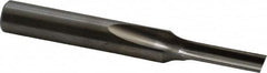 Onsrud - 5/32" Diam, 1/4" Shank Diam, 9/16" Length of Cut, 1 Flute Single Edge Straight Router Bit - 2" Overall Length, Right Hand Cut, Solid Carbide - Americas Industrial Supply