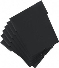Quantum Storage - 4.1" Wide x 6" High, Black Bin Divider - Use with Quantum Storage Systems - QSB201, 203, 205 - Americas Industrial Supply