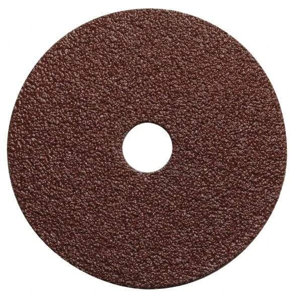 Value Collection - 7" Diam 7/8" Hole 24 Grit Fiber Disc - Very Coarse Grade, Ceramic, 10,000 Max RPM - Americas Industrial Supply
