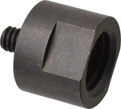 Made in USA - 5/8" Max Diam, Abrasive Disc Adapter - 1/4-20, 5/8-11 - Americas Industrial Supply