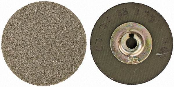 PFERD - 1-1/2" Disc Diam, 60 Grit, Diamond Quick Change Disc - Type S Attaching System, Coated, Brown, Coarse Grade, 12,500 RPM, D251 Series - Americas Industrial Supply