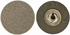 PFERD - 1-1/2" Disc Diam, 60 Grit, Diamond Quick Change Disc - Type S Attaching System, Coated, Brown, Coarse Grade, 12,500 RPM, D251 Series - Americas Industrial Supply