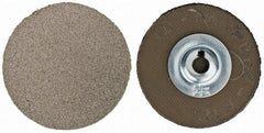 PFERD - 1-1/2" Disc Diam, 120 Grit, Diamond Quick Change Disc - Type S Attaching System, Coated, Brown, Medium Grade, 12,500 RPM, D126 Series - Americas Industrial Supply