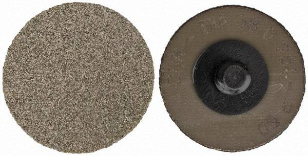 PFERD - 1-1/2" Disc Diam, 60 Grit, Diamond Quick Change Disc - Type R Attaching System, Coated, Brown, Coarse Grade, 12,500 RPM, D251 Series - Americas Industrial Supply