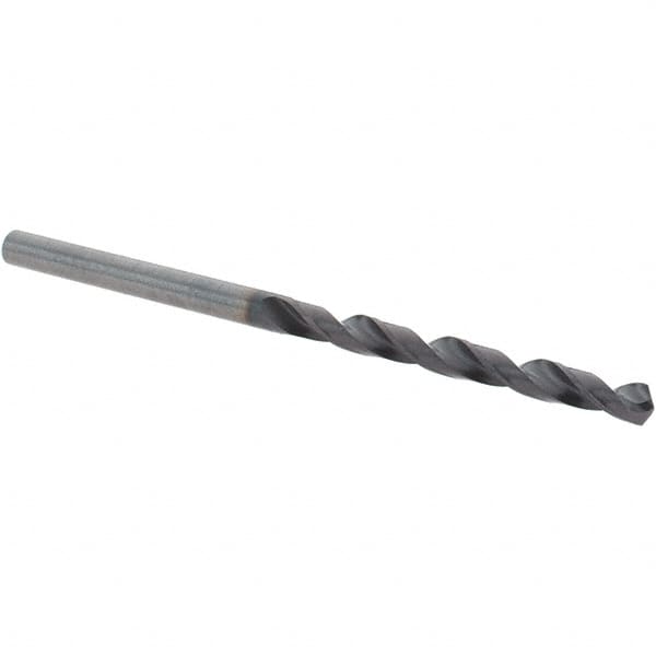 Guhring - 3.4mm 118° Solid Carbide Jobber Drill - FIREX Finish, Right Hand Cut, Spiral Flute, Straight Shank, 70mm OAL, Faceted Point - Americas Industrial Supply