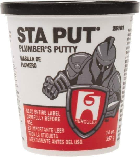 Hercules - Putty Type: Plumber's Putty Container Size: 14 oz. - Americas Industrial Supply