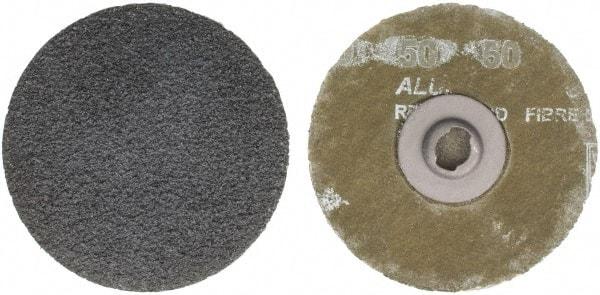 Tru-Maxx - 3" Disc Diam, 50 Grit, Zirconia Alumina Quick Change Disc - Type S Attaching System, Coated, Blue, Coarse Grade - Americas Industrial Supply