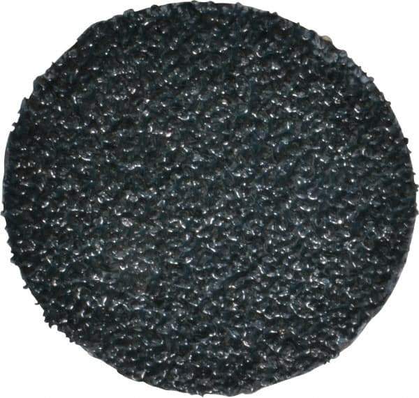 Tru-Maxx - 2" Disc Diam, 36 Grit, Zirconia Alumina Quick Change Disc - Type S Attaching System, Coated, Blue, Coarse Grade - Americas Industrial Supply