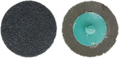 Tru-Maxx - 2" Disc Diam, 50 Grit, Zirconia Alumina Quick Change Disc - Type R Attaching System, Coated, Blue, Coarse Grade - Americas Industrial Supply