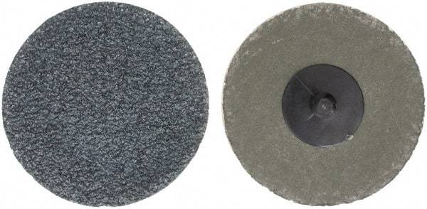 Tru-Maxx - 3" Disc Diam, 24 Grit, Zirconia Alumina Quick Change Disc - Type R Attaching System, Coated, Blue, Very Coarse Grade - Americas Industrial Supply