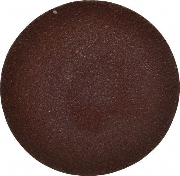 Tru-Maxx - 3" Disc Diam, 60 Grit, Aluminum Oxide Quick Change Disc - Type S Attaching System, Coated, Maroon, Medium Grade - Americas Industrial Supply