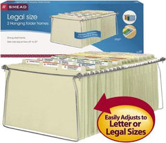 SMEAD - 9-1/2 x 14-1/2", Legal, Plain Steel, Hanging File Drawer Frames - Americas Industrial Supply