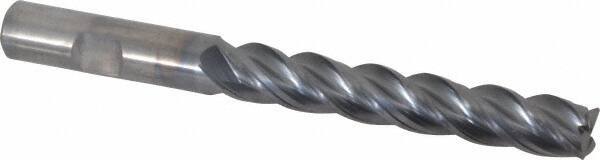 Kennametal - 1/2", 4 Flute, Solid Carbide, 0.03" Corner Radius End Mill - 5" OAL, 3" LOC - Americas Industrial Supply