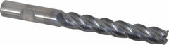 Kennametal - 1/2", 4 Flute, Solid Carbide, 0.03" Corner Radius End Mill - 5" OAL, 3" LOC - Americas Industrial Supply