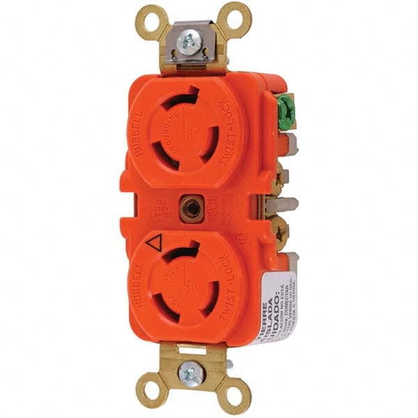 Hubbell Wiring Device-Kellems - Twist Lock Receptacles Receptacle/Part Type: Receptacle Gender: Female - Americas Industrial Supply