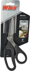 Wiss - 3-1/2" LOC, 8" OAL Stainless Steel Standard Shears - Americas Industrial Supply