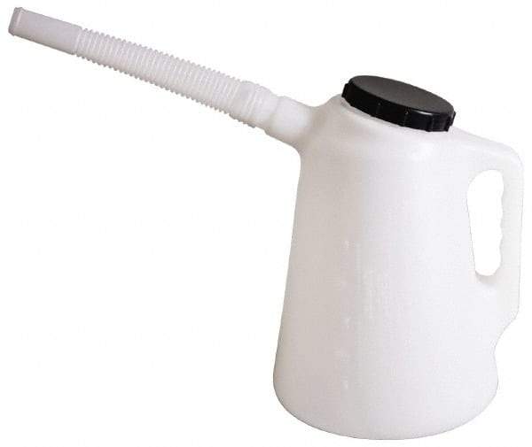 PRO-LUBE - 8" Long Flexible Spout, Measure Oiler - Polyethylene Body - Americas Industrial Supply