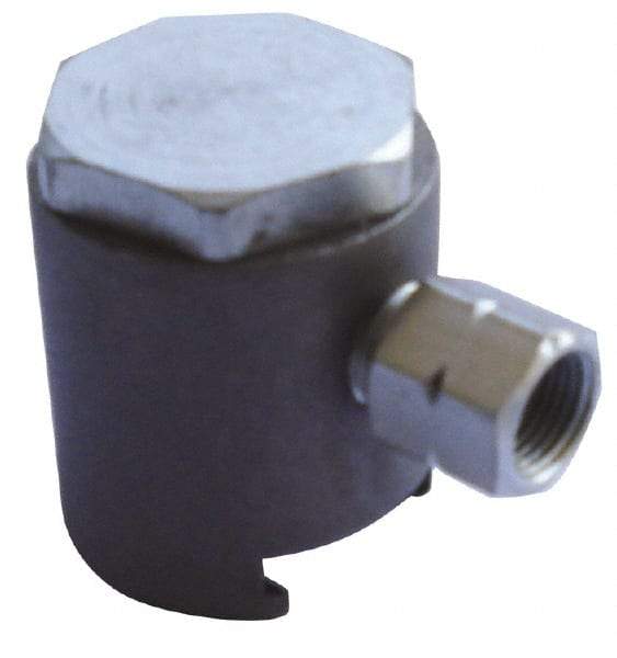 PRO-LUBE - 7,500 Operating psi, 7/8" Long, 1/8 Thread, Grease Gun Button-Head Coupler - NPT Thread - Americas Industrial Supply