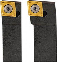 Seco - SCLC, Right Hand Cut, 95° Lead Angle, 16mm Shank Height x 16mm Shank Width, Neutral Rake Indexable Turning Toolholder - 100mm OAL, CC..09T3.. Insert Compatibility, Series Screw Lock - Americas Industrial Supply