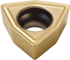 Seco - WCMX04 Grade TP400D Carbide Indexable Drill Insert - Trigon, 1/4" Inscribed Circle - Americas Industrial Supply