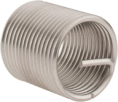 Recoil - 5/8-18 UNF, 0.938" OAL, Free Running Helical Insert - 14-1/8 Free Coils, Tanged, Stainless Steel, Bright Finish, 1-1/2D Insert Length - Americas Industrial Supply