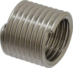 Recoil - M18x2.50 Metric Coarse, 27" OAL, Free Running Helical Insert - 8-7/8 Free Coils, Tanged, Stainless Steel, 1-1/2D Insert Length - Americas Industrial Supply