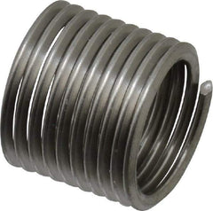 Recoil - M10x1.25 Metric Fine, 15" OAL, Free Running Helical Insert - 9-1/2 Free Coils, Tanged, Stainless Steel, 1-1/2D Insert Length - Americas Industrial Supply