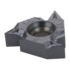 Iscar - 22IR Internal Right Hand 7-5 Partial Profile 60° Laydown Threading Insert - Grade IC908, TiAlN Coated Carbide, 12.7mm Inscribed Circle - Americas Industrial Supply