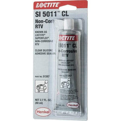 Loctite - 80 mL Tube Clear Silicone Sealant - NC RTV SIL-CL 80ML LOCTITE SUPERFLX RTV - Americas Industrial Supply