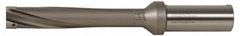 Kennametal - Series KSEM Plus, Head Connection FDS32, 5xD, 38.1mm Shank Diam, Drill Body - SSF Toolholder, 311.25mm OAL, 8.5" Drill Body Length, 6.1" Flute Length, Whistle Notch Shank, Through Coolant - Americas Industrial Supply