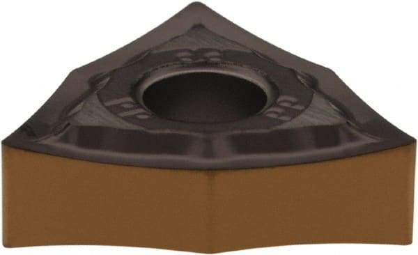 Iscar - WNMG431 PP Grade IC807 Carbide Turning Insert - TiAlN Finish, 80° Trigon, 1/2" Inscr Circle, 3/16" Thick, 1/64" Corner Radius - Americas Industrial Supply