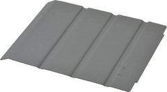 Vidmar - Tool Box Steel Drawer Divider - 3-1/2" Wide x 3-7/8" Deep x 5-1/4" High, Gray, For Vidmar Cabinets - Americas Industrial Supply