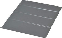 Vidmar - Tool Box Steel Drawer Divider - 4-1/4" Wide x 4-5/8" Deep x 5-1/4" High, Gray, For Vidmar Cabinets - Americas Industrial Supply
