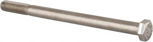 Value Collection - 1/2-13 UNC, 7" Length Under Head Hex Head Cap Screw - Partially Threaded, Grade 316 Stainless Steel, Uncoated, 3/4" Hex - Americas Industrial Supply