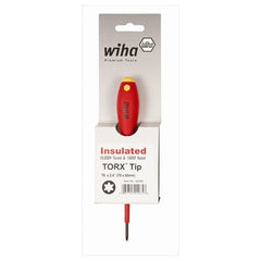 Insulated Hex Metric Screwdriver 8.0 × 100 mm Blade, 218 mm Overall Length In Carded Hanger - Americas Industrial Supply