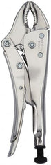Proto - 10" OAL Curved Jaw Locking Pliers - 25/64" Jaw Width, 1-1/2" Jaw Depth, Steel Handle - Americas Industrial Supply