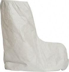 Dupont - Size Universal, Tyvek, Standard Boot Cover - White, Non-Chemical Resistant - Americas Industrial Supply